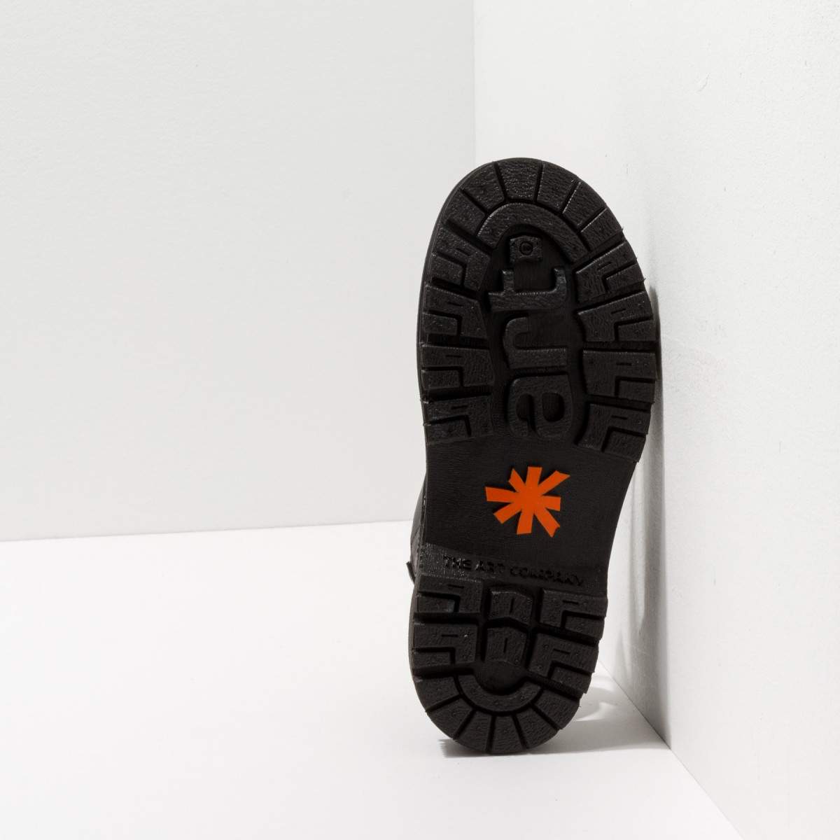 Sandales en cuir et semelle ultra confort - Noir - art