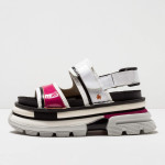 Sandales plateforme multicuir - art