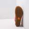 Sandales plates en daim et semelles épaisses en liège recyclé - Corail - art