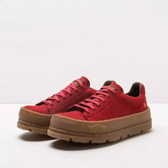 Baskets plateforme vegan - art