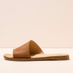 Mules plates en cuir à semelle ultra confort - El naturalista