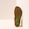 Sandales confortables plates en cuir à semelles ultra confort - Bleu - El naturalista