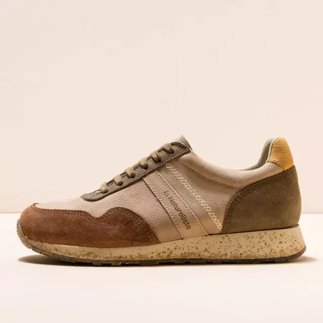 Baskets écologiques en cuir et matériaux recyclés - El naturalista