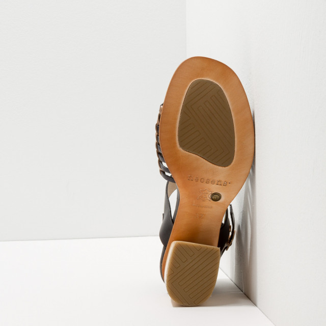 Chaussure talon en bois cheap