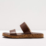 Mules plates femme en cuir - Neosens