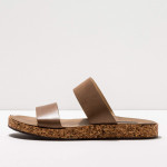 Mules plates femme en cuir - Neosens