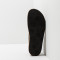 Sandales plates en cuir et semelle recyclée - Noir - Neosens