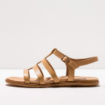 Sandales plates style spartiate en cuir - Neosens