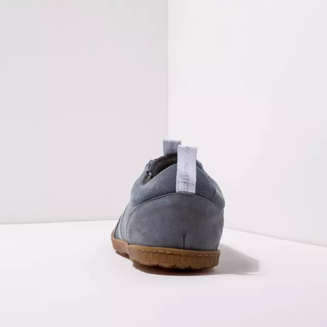 Baskets cuir et daim - art