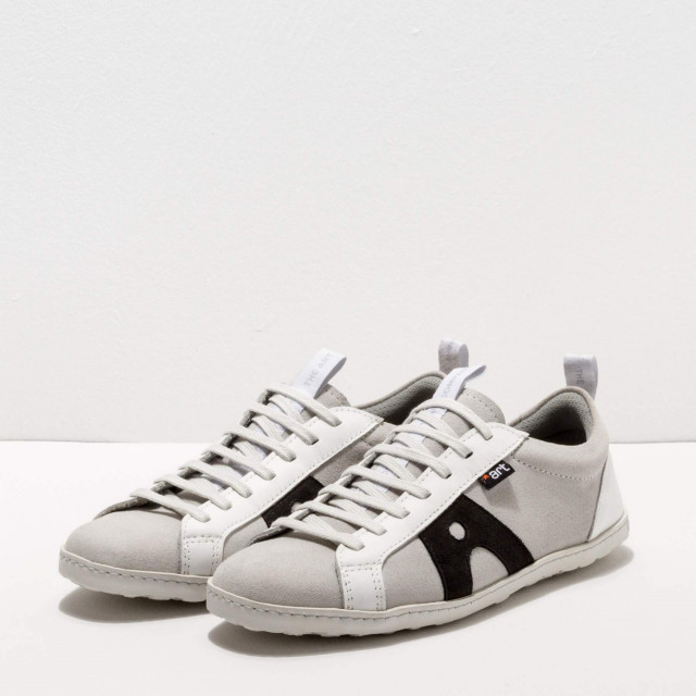 Baskets cuir et daim - art