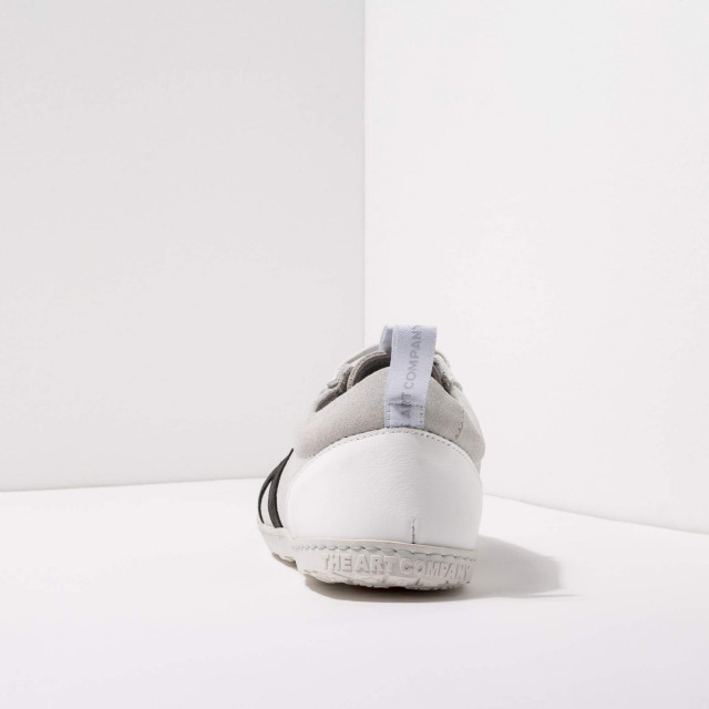 Baskets cuir et daim - art