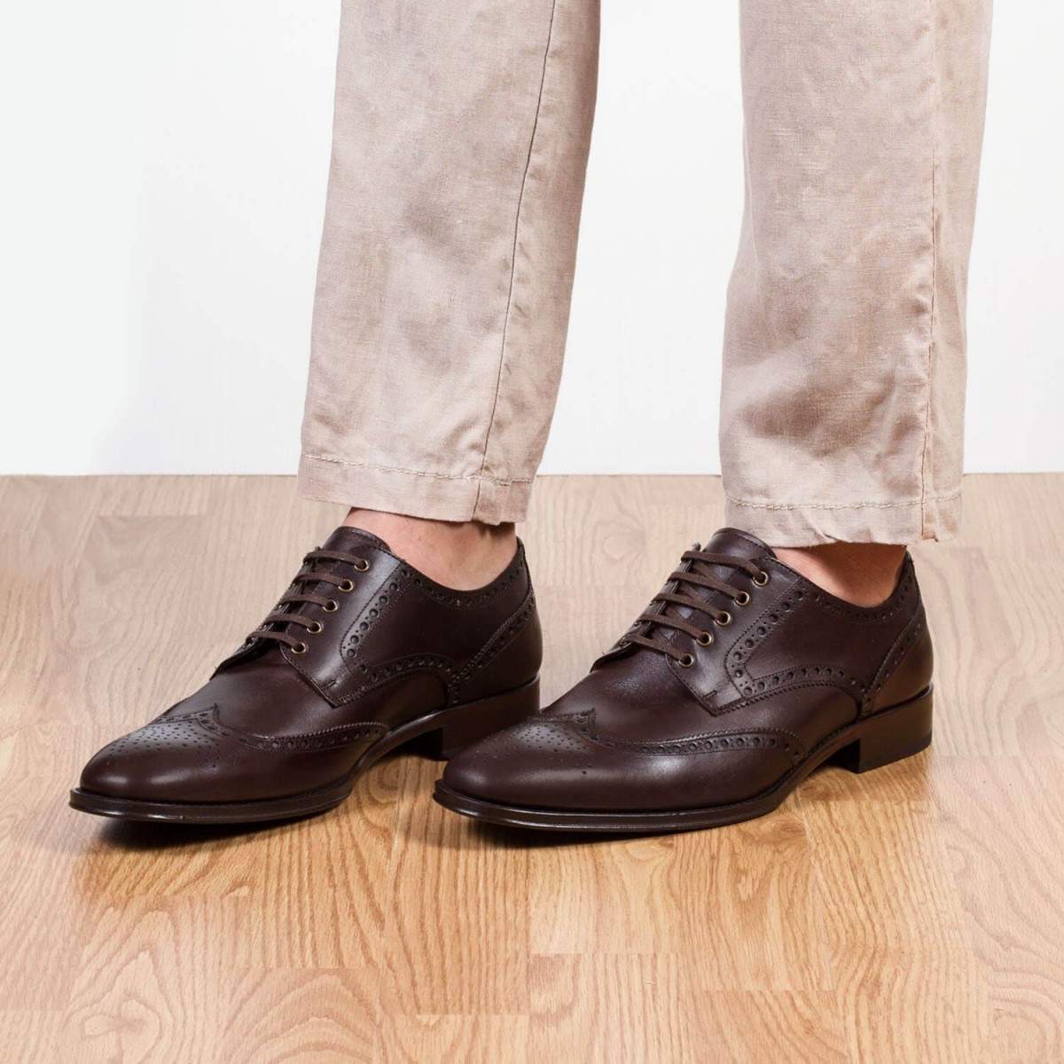 Chaussures Boss Libson Derbies en cuir lisse - Transfert Man