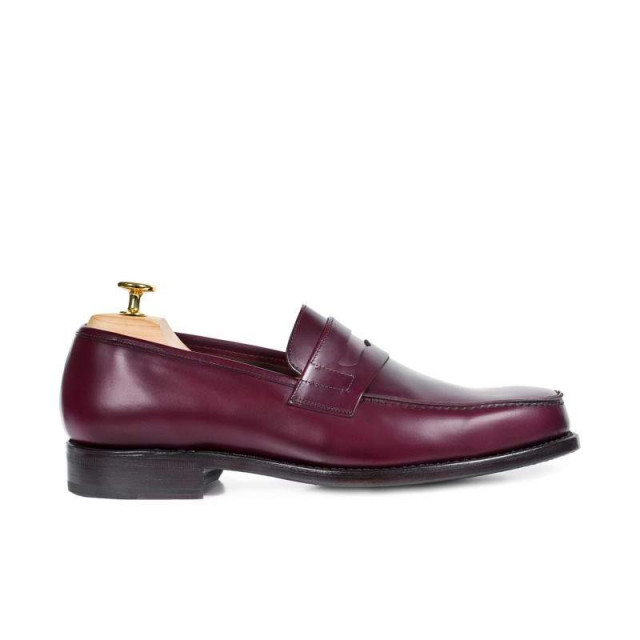 Mocassins homme en cuir - Bordeaux - michel