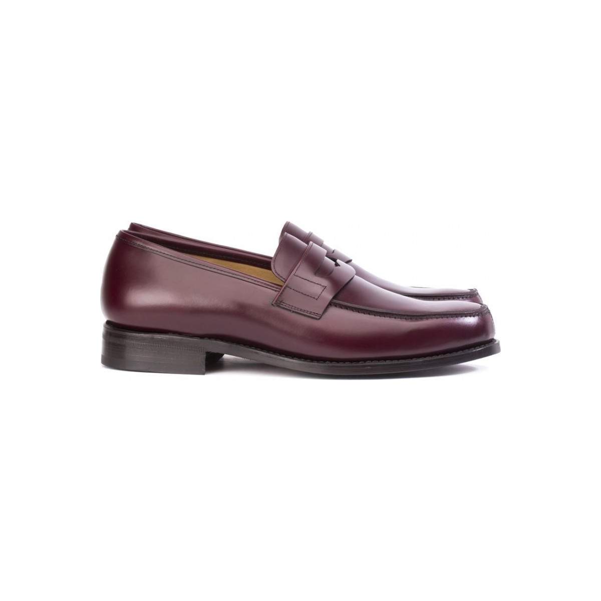 Mocassins homme en cuir - Bordeaux - michel