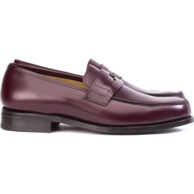 Mocassins homme en cuir - Bordeaux - michel