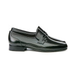 Mocassins homme en cuir noir - Noir - michel