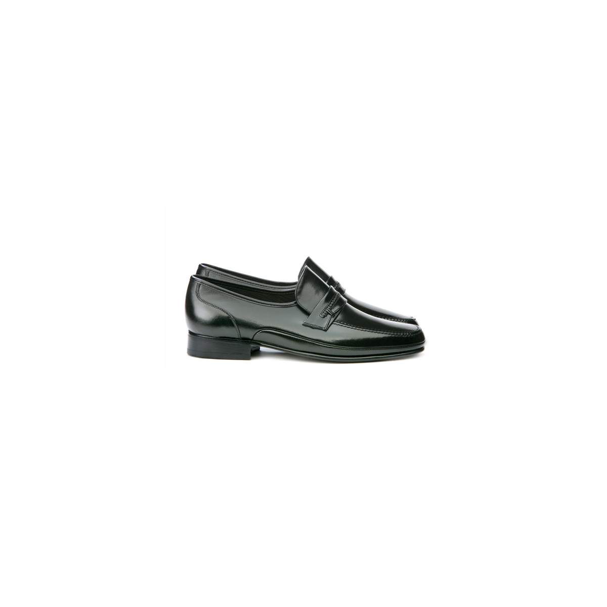 Mocassins homme en cuir noir - Noir - michel