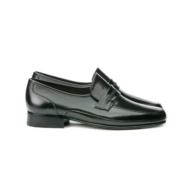 Mocassins homme en cuir noir - Noir - michel