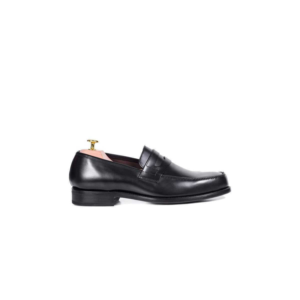 Mocassins homme en cuir - Noir - michel