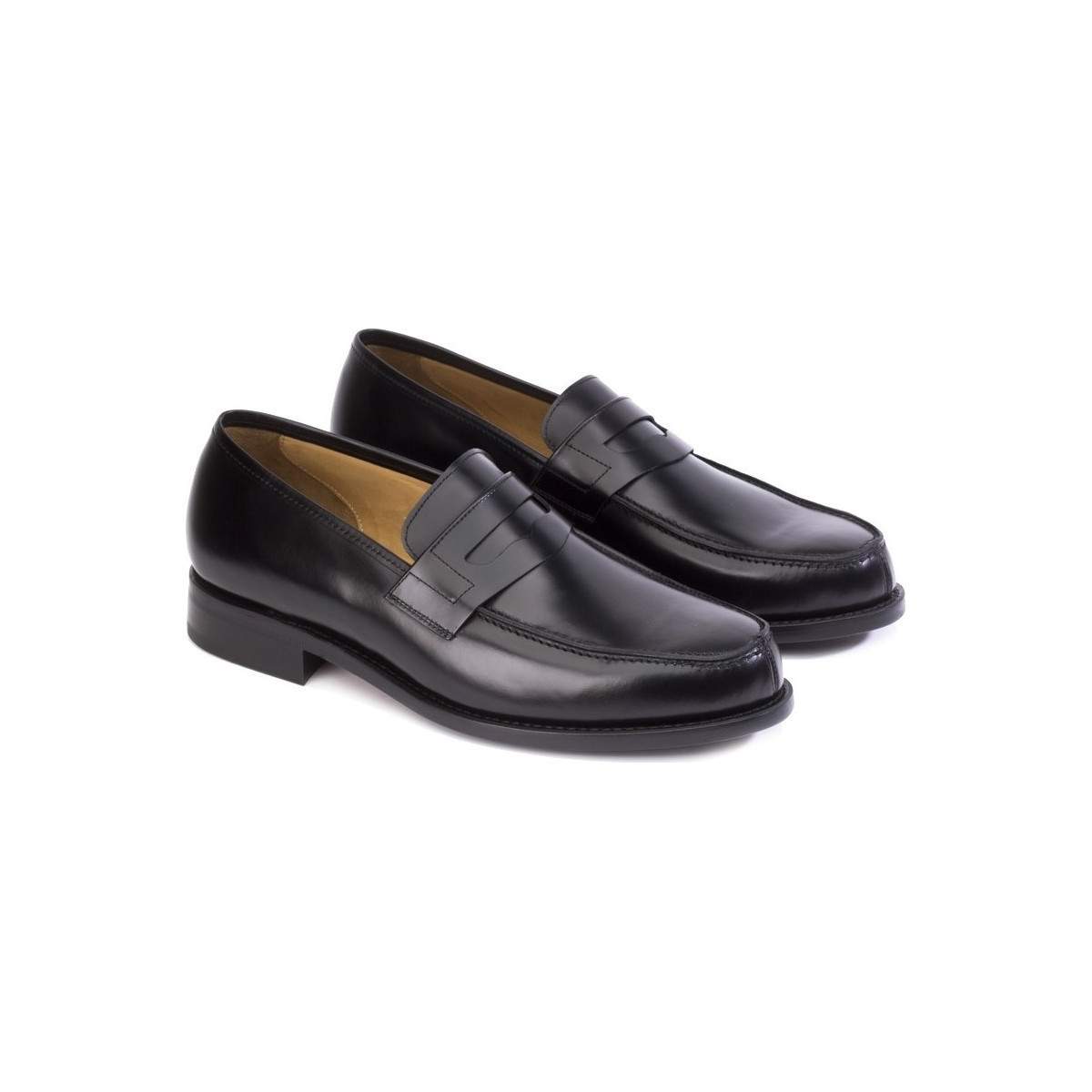 Mocassins homme en cuir - Noir - michel