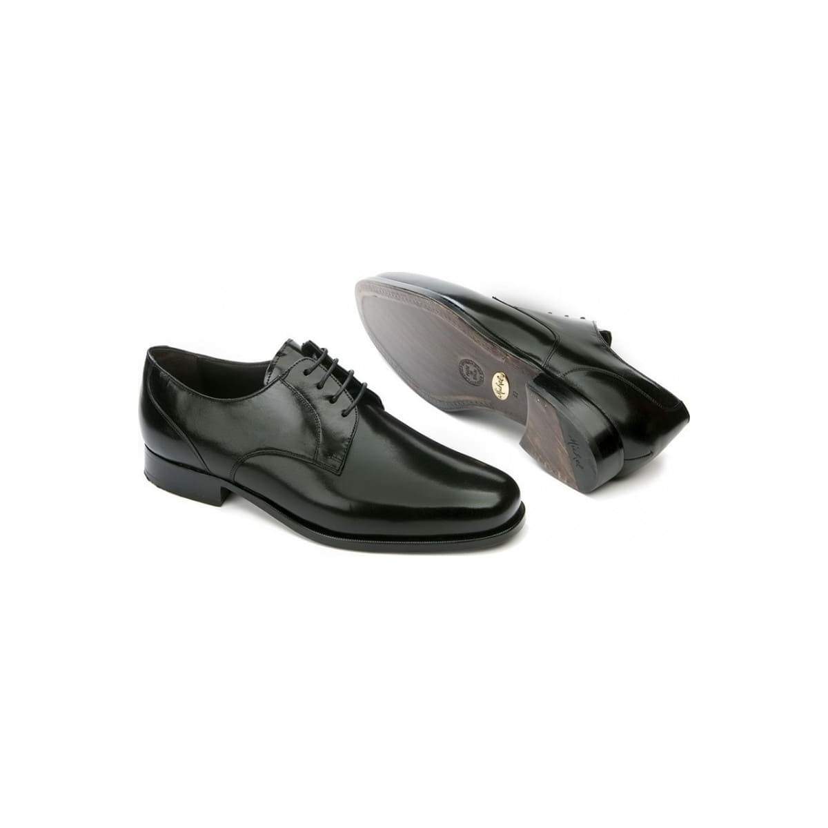 Derbies homme en cuir noir - Noir - michel