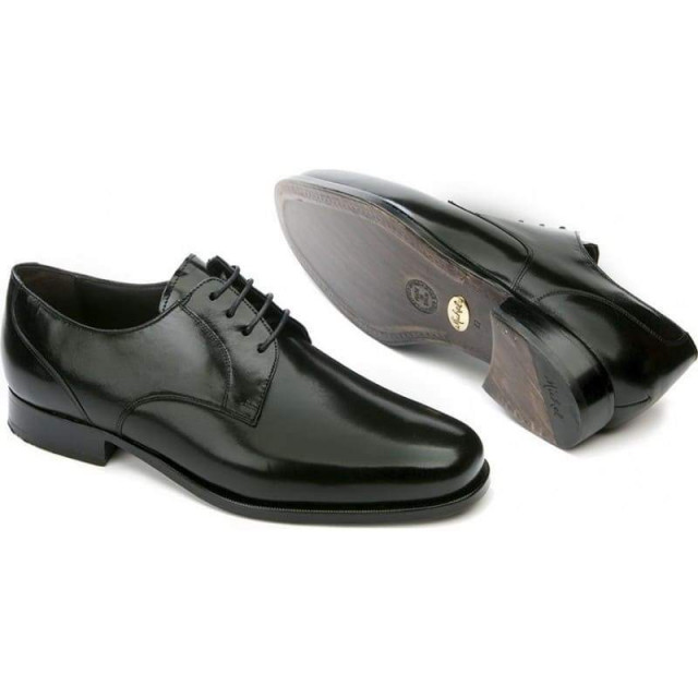 Derbies homme en cuir noir - Noir - michel