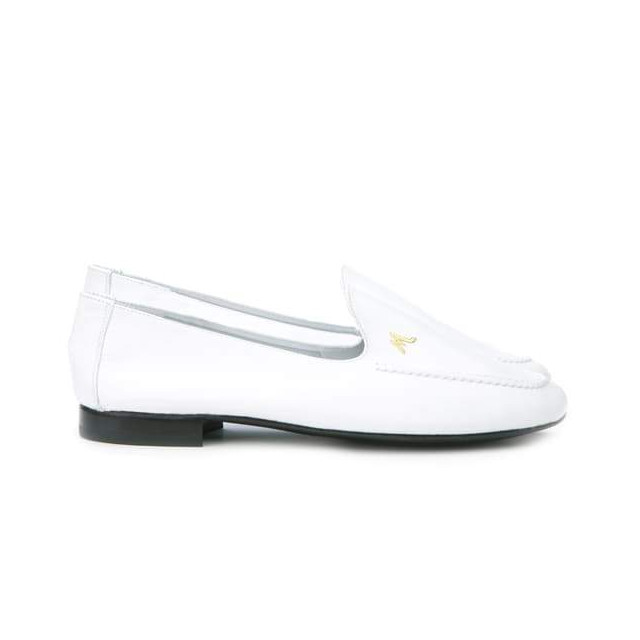 Mocassins homme en cuir souple - Blanc - michel