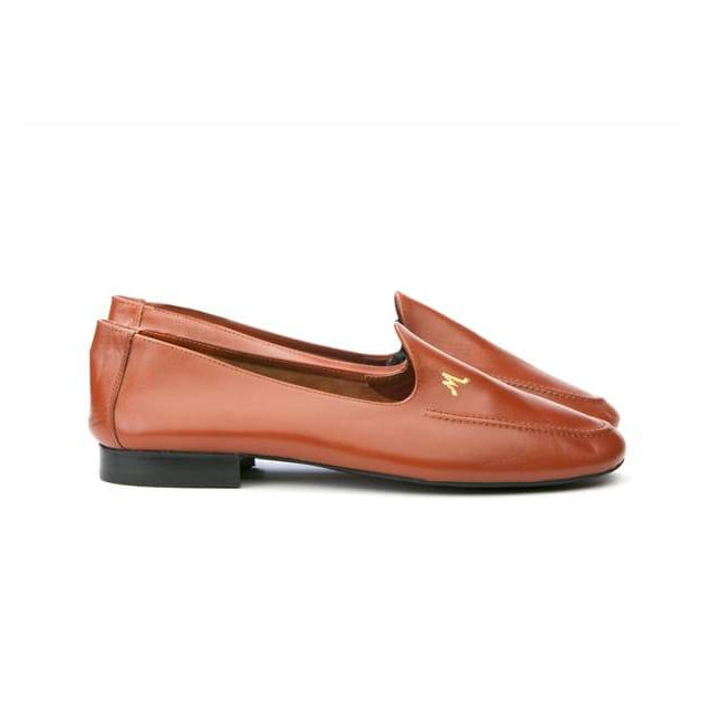 Mocassins homme en cuir souple - Marron - michel