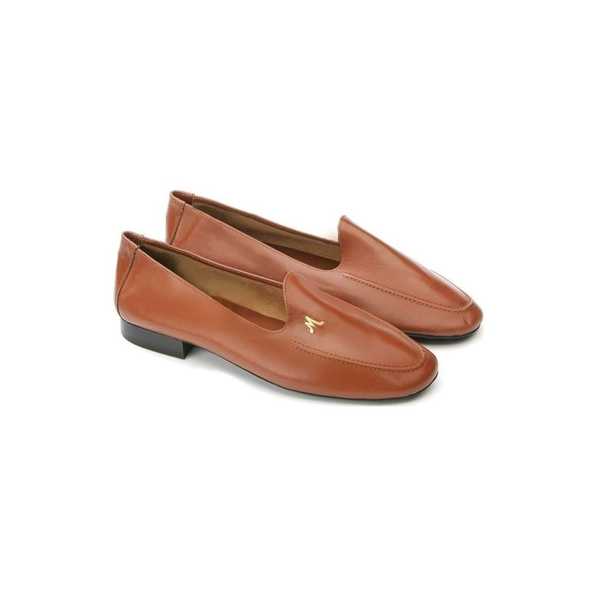 Mocassins homme en cuir souple - Marron - michel