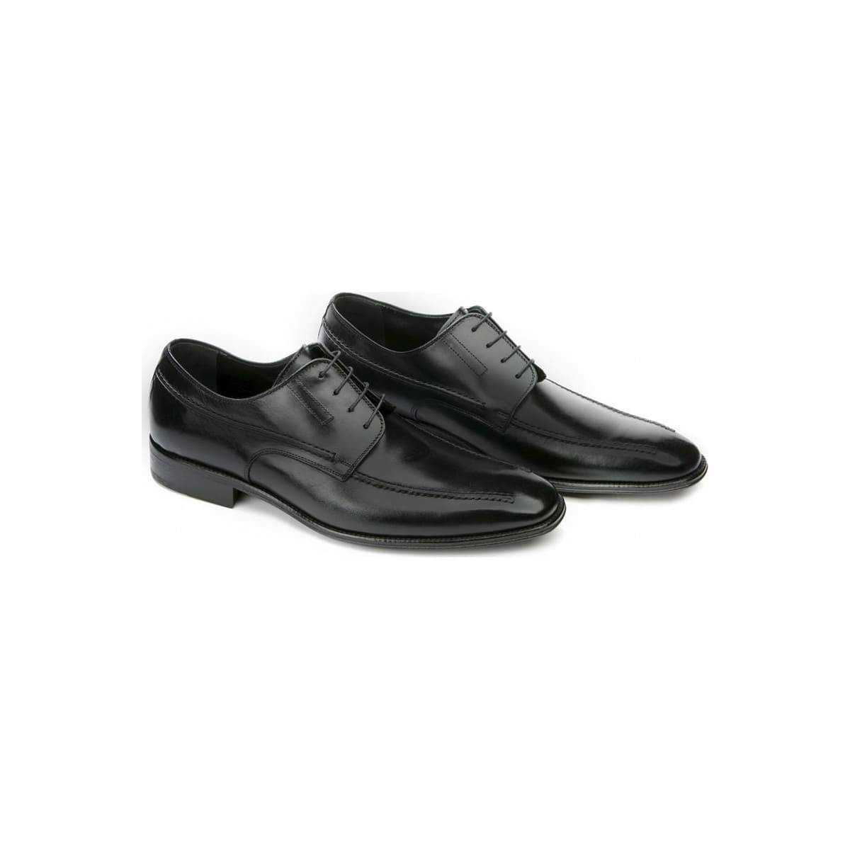 Derbies homme en cuir noir - Noir - michel