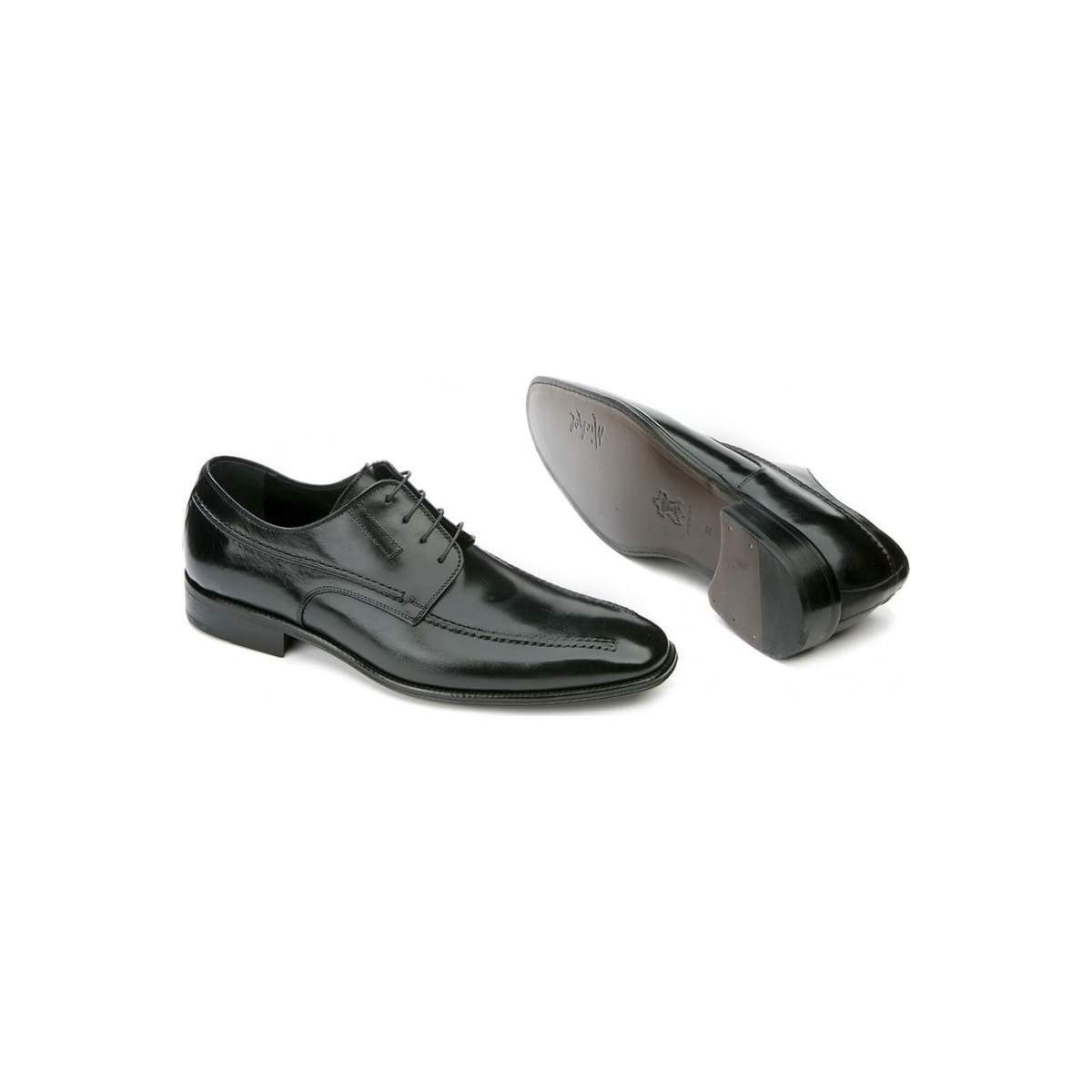 Derbies homme en cuir noir - Noir - michel