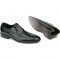 Derbies homme en cuir noir - Noir - michel