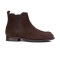 Chelsea boots homme en daim - Marron - michel