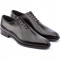 Richelieus homme en cuir lisse noir - Noir - michel