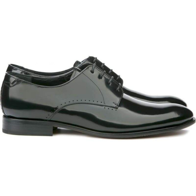 Derbies homme en cuir verni noir - Noir - michel