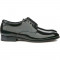 Derbies homme en cuir verni noir - Noir - michel