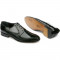 Derbies homme en cuir verni noir - Noir - michel