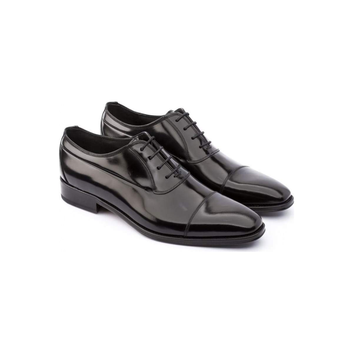 Richelieus homme en cuir verni noir - Noir - michel