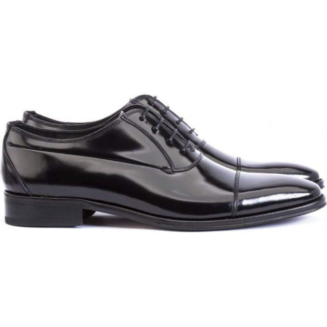 Richelieus homme en cuir verni noir - Noir - michel