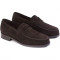 Mocassins homme en daim - Marron - michel