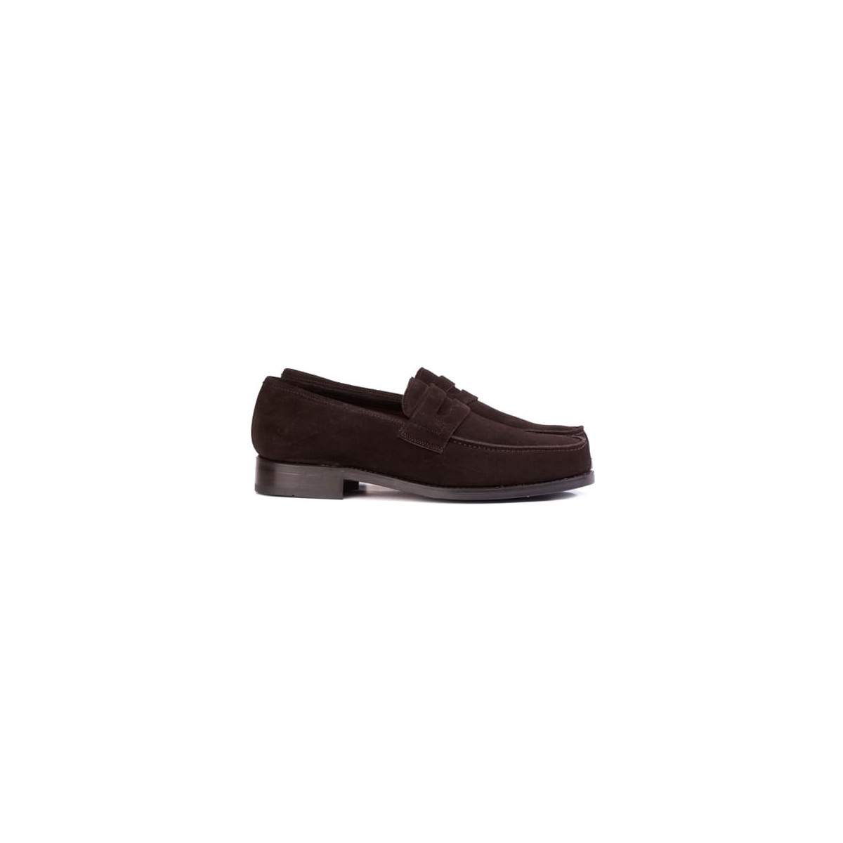 Mocassins homme en daim - Marron - michel