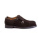 Chaussures double boucle homme en daim - Marron - michel