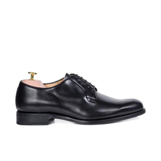 Derbies homme en cuir lisse - Noir - michel