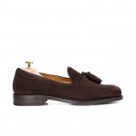 Mocassins homme en daim à pompons - michel