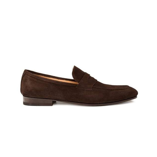 Mocassins homme en daim - Marron - michel