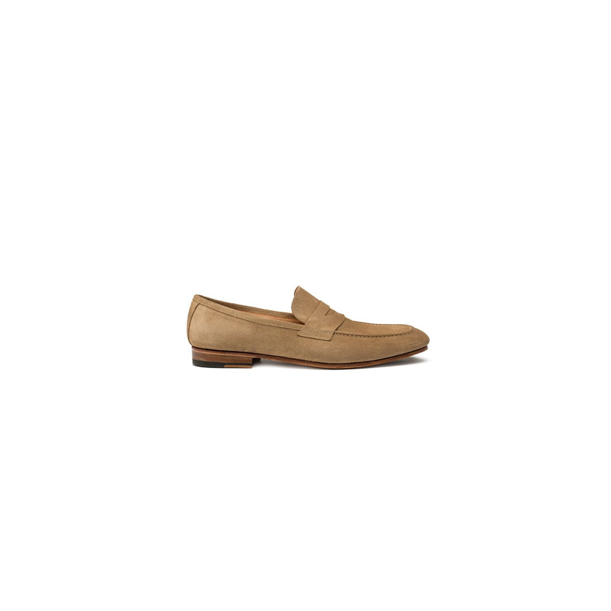 Mocassins homme en daim - Beige - michel