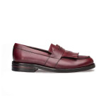 Mocassins homme à frange en cuir lisse - michel