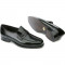 Mocassins homme en cuir noir brillant - Noir - michel