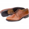 Derbies homme en cuir lisse - Marron - michel