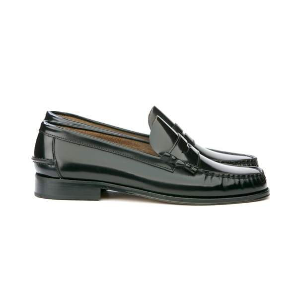 Mocassins homme en cuir verni - Noir - michel